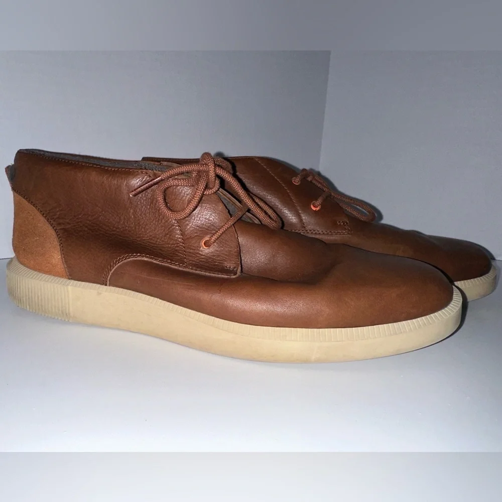 Camper Bill Chukka Ankle Boots in Brown 44 10.5 Mixed Leather Suede